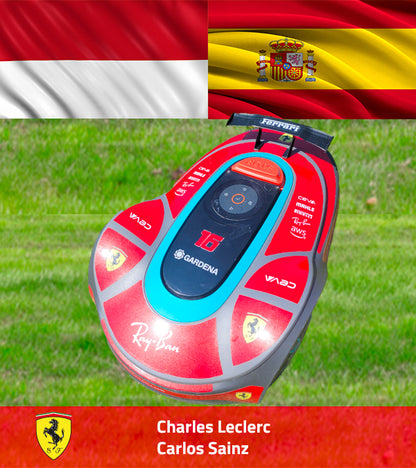 Ferrari Aufkleber Formel-1-Saison 2024