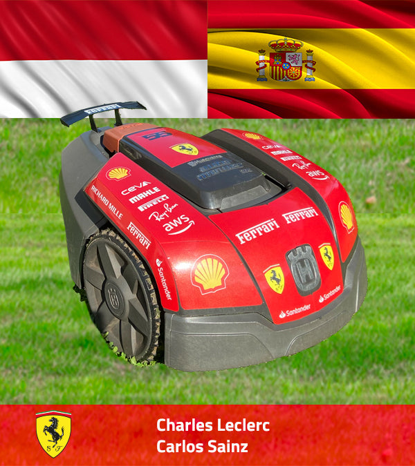 Ferrari Aufkleber Formel-1-Saison 2024